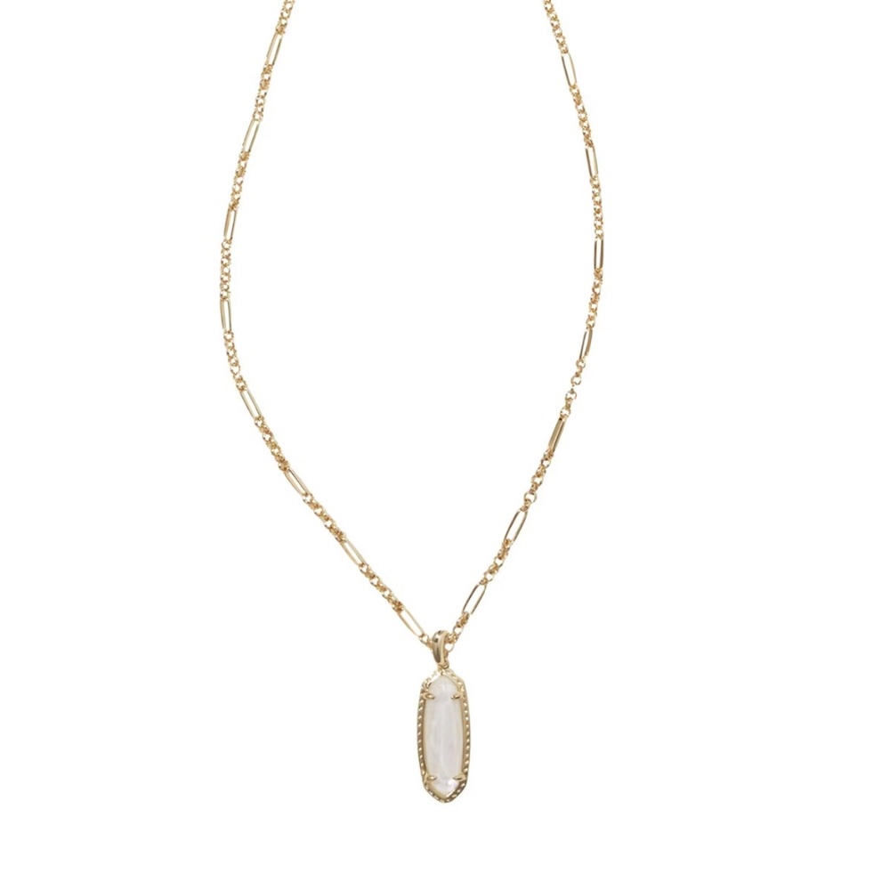 Kendra Scott Eva Small Oval-cut Long Pendant Necklace